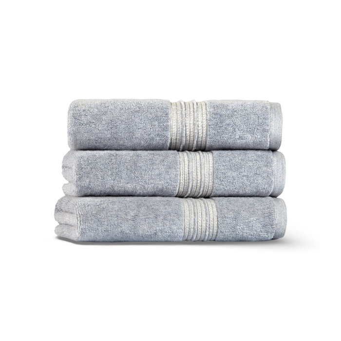 Mjölnir Toalla de Baño Gris 100% Algodón 450 gr/m² 33 x 33 cm